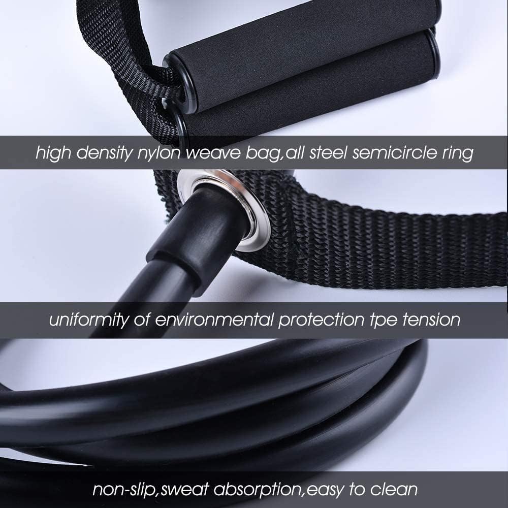 Resistance Exercise Band with Handles, Workout Band Weight Band for Physical Therapy,Strength Training Home Gym Fitness