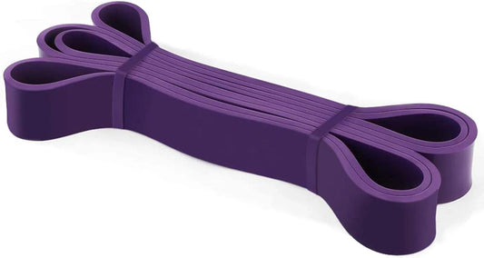 Resistance Bands for Exercise, Stretch Loop Pull up Assist Bands for Fitness, Home Gym Workout, Stretching for Men, Women purple