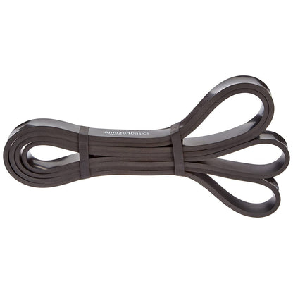 Power Resistance Bands, Pull Up Assist Exercise Band, Body Stretching, Powerlifting, Home Workout, Fitness Training Loop Bands for Unisex Black