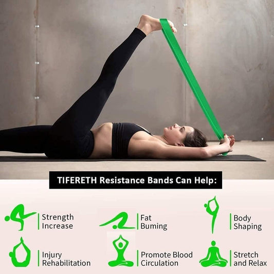 Resistance and Pull up Band for Chin Ups, Pull Ups and Stretching Green